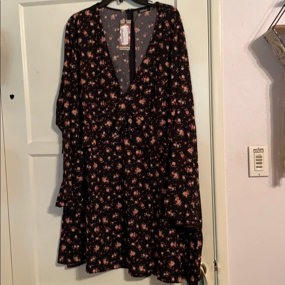 Frilly Rose Dress